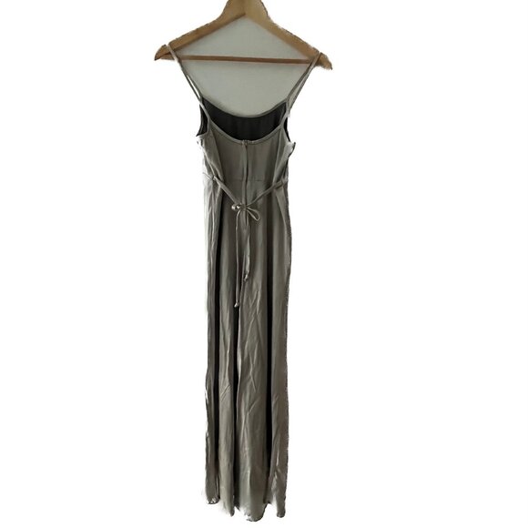 Vintage 1990s Silver Spaghetti Strap Dress - Picture 2 of 13